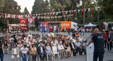 Bornova’da afet bilinci için ortak buluşma
