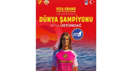 Göztepe’nin gururu: Nisa Üstündağ Dünya Şampiyonu! 
