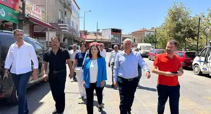 CHP Heyeti Aydın'da saha çalışmalarına başladı