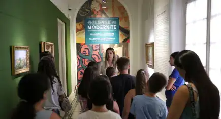 Konak’ta çocuklar için sanat dolu gezi başladı