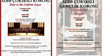 İzmir Büyükşehir Belediyesi Korist alımı başladı: Son başvuru 22 Eylül