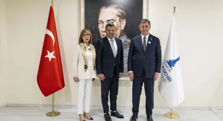 Bosna-Hersek heyeti Başkan Tugay’ı ziyaret etti