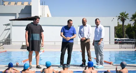 Bornova Belediyesi'nde Kış Spor Kursları başladı