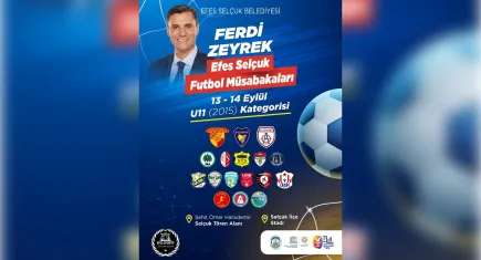 Efes Selçuk'ta Ferdi Zeyrek anısına futbol turnuvası