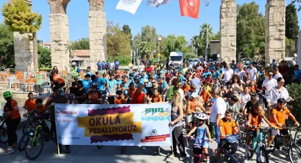 Efes Selçuk’ta Avrupa Hareketlilik Haftası renkli görüntülere sahne oldu