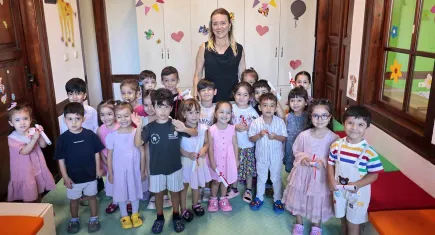 Konak’ta Oyun Evi’nde minikler yeni döneme Başkan Mutlu ile ‘merhaba’ dedi