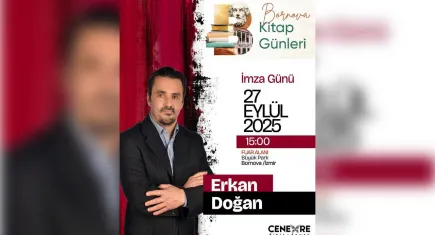 Erkan Doğan, Bornova Kitap Günleri’nde okurlarıyla buluşuyor