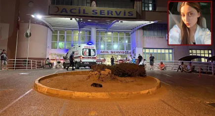 Aydın’da restoranda yemek yiyen genç kadına yorgun mermi isabet etti