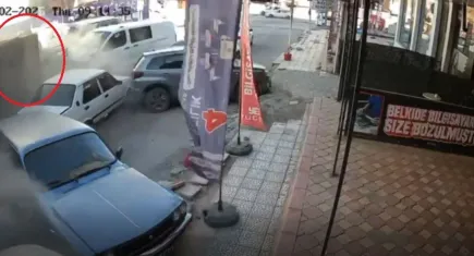 Malatya’da freni patlayan kamyon dehşet saçtı: 15 araç hurdaya döndü