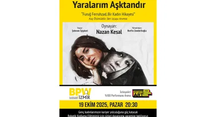 ‘Yaralarım Aşktandır’ İstinyeArt’ta sahnelenecek