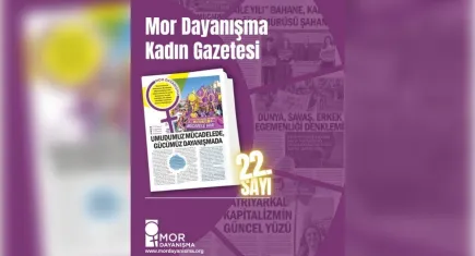 Mor Dayanışma Kadın Gazetesi’nin 22. sayısı çıktı