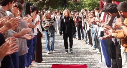 Yeditepe Üniversitesi’nden Defne Kurt’a altın madalya karşılama töreni