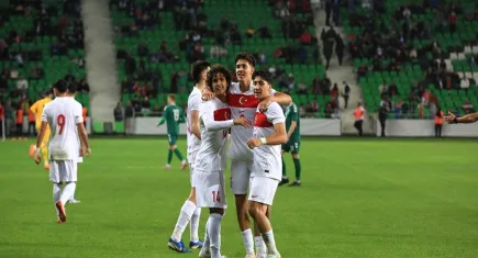 Ümit Millî Takımımız, Litvanya'yı 2-0 Mağlup Etti