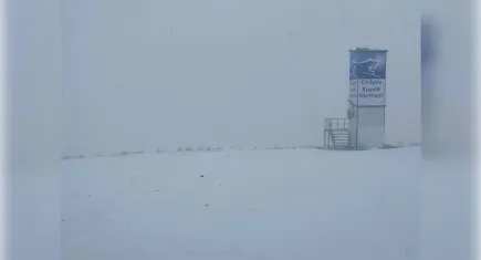 Kayseri’de sağanak yağış yerini kara bıraktı