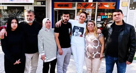 Mattia Ahmet Minguzzi’nin annesi, Hakan Çakır’ın ailesini ziyaret etti