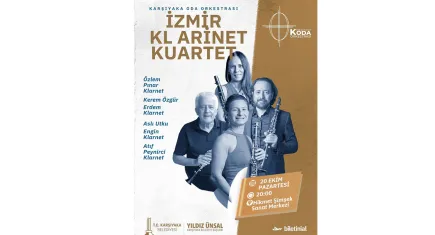 Karşıyaka Belediyesi Oda Orkestrası ve İzmir Klarnet Kuartet’ten büyüleyici konser