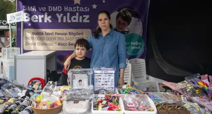 Bornova’da SMA ve DMD hastası çocuklar için iyilik rüzgârı: Bi Hayat Fest başladı