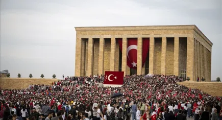 Cumhuriyet’in 102. yılı Anadolu'da kutlandı