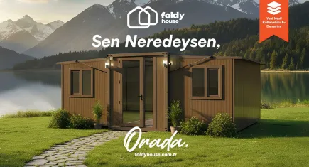 Yeni Nesil Katlanabilir Ev Deneyimi: Foldy House