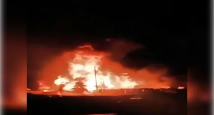 İran’da LPG dolum tesisinde patlama yaşandı