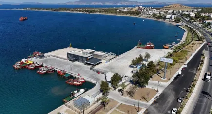 Aliaport Deniz Yolcu İskelesi Hizmete Başlıyor: İlk Sefer Midilli’ye Yapılacak