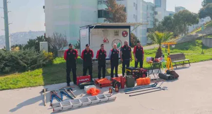 Balçova Belediyesi’nden afetlere hazırlık: İlçeye 8 afet tankı yerleştirildi