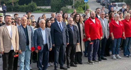 Bülent Ecevit vefatının 19. yılında Güzelbahçe’de anıldı