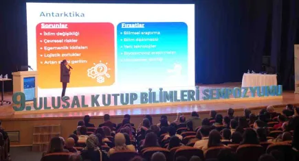 Ege Üniversitesi’nde 9. Ulusal Kutup Bilimleri Sempozyumu ve 5. Kutup Şenliği başladı