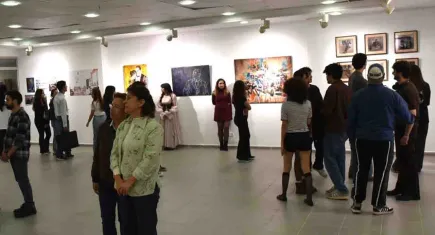 Ege Üniversitesi’nde ‘İzinde İz Bırakmak’ resim sergisi 