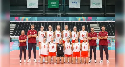 A Milli Kadın Voleybol Takımı 3-0 Kazandı
