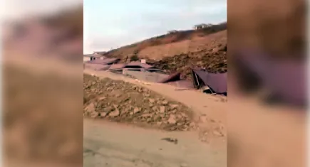 Kahramanmaraş’ta heyelan: 10 köy evi toprak altında kaldı