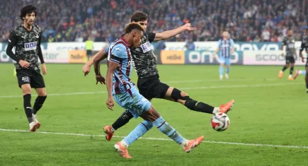 Trabzonspor evinde 1 puana razı oldu