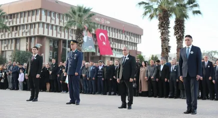 Aliağa’da 10 Kasım Töreni