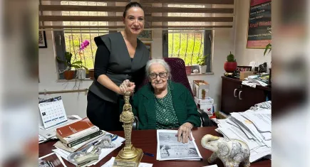 Efes Selçuk Belediyesi’nden Prof. Dr. İoanna Kuçuradi’ye prestijli onur ödülü