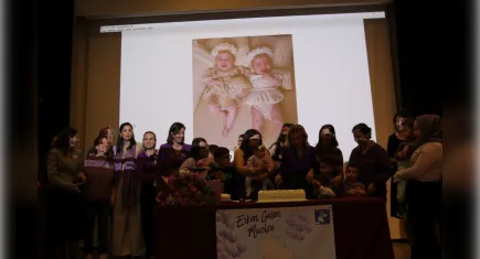 Ege Üniversitesi'nde prematüre bebekler için farkındalık etkinliği