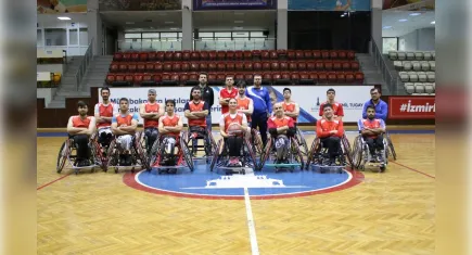 İzmir Büyükşehir Tekerlekli Sandalye Basketbol Takımı tarihe imza atıyor