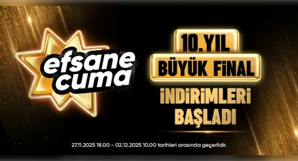 Hepsiburada’da 10. Yıl Finali: Milyonlarca Üründe Kaçırılmayacak Fırsatlar