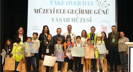 İzmir’de bir ilk: Yaşar Müzesi'nde yönetimi çocuklar ele geçirdi!