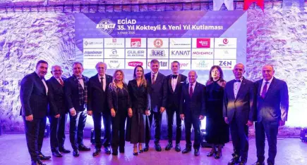 EGİAD 35. yaşını ve yeni yılı birlikte kutladı