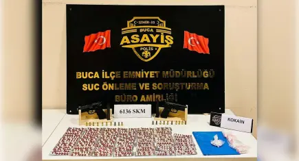 İzmir’de uyuşturucu ve kaçak alkol operasyonu