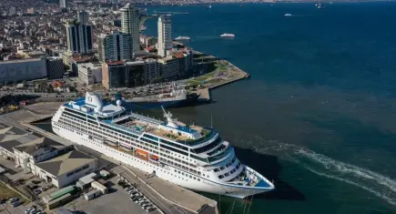 Türkiye büyürken İzmir’in kruvaziyer trafiği azaldı