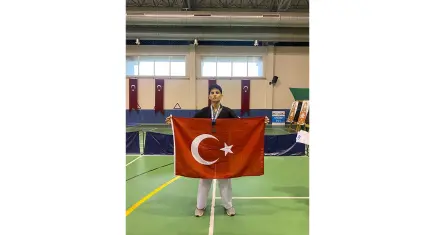 İzmirli genç sporcu dünya üçüncüsü oldu