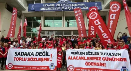 İzmir’de belediye işçileri eyleme geri dönüyor