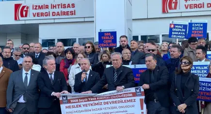 İzmirli mali müşavirlerden vergi tebliğine sert tepki