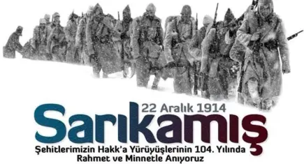 AK Partili Başdaş’tan Sarıkamış anması