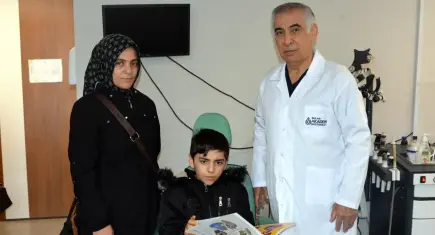 11 yaşındaki çocuğun burnundan zeytin çekirdeği ve pipet parçası çıktı