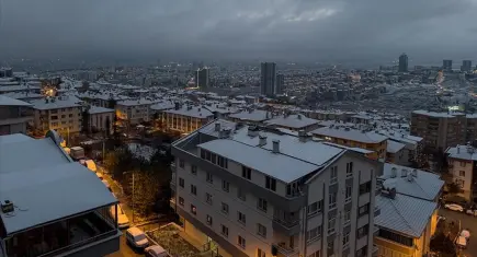 Gece başlayan kar yağışı bazı illerde etkisini sürdürüyor
