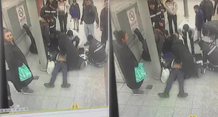İzmir haber: İZBAN’da tren beklerken kalp krizi geçirdi 