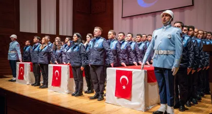 İzmir Büyükşehir Belediyesi Zabıta Teşkilatına 86 yeni memur katıldı