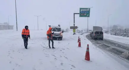 Bolu Dağı'nda kar alarmı: İstanbul istikameti kilitlendi!
